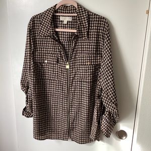 NWOT Michael Kors Long Sleeve Shirt